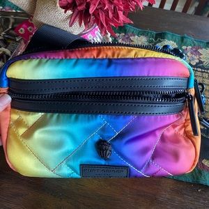 Kurt Geiger Rainbow Nylon Crossbody Bag